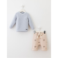 Дитячий комплект кофта + штани Baby Mio блакитний (4067)