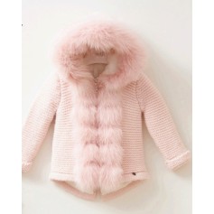 Кофта утепленная с натуральным мехом Baby Mio (3012)