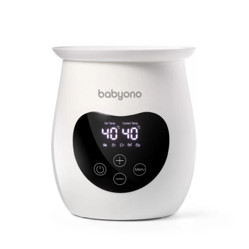 Електричний підігрівач для пляшечок BabyOno Natural 2в1 з дисплеєм та функцією стерилізації (968/01) — 10542