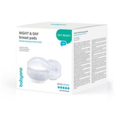 Лактаційні вкладиші BabyOno Get Ready Mom Night & Day 40 шт. (297/01)