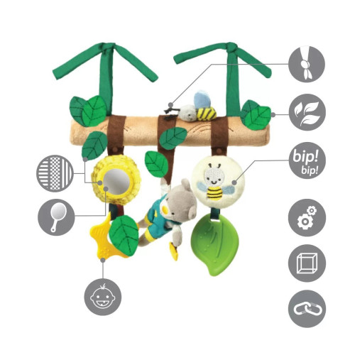 Іграшка-підвіска BabyOno Teddy Gardener (1473) — 11343