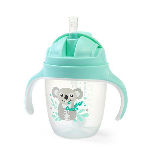 Поїльник-непроливайка BabyOno з обтяженою соломкою, 240 мл (1464/03) — 11370