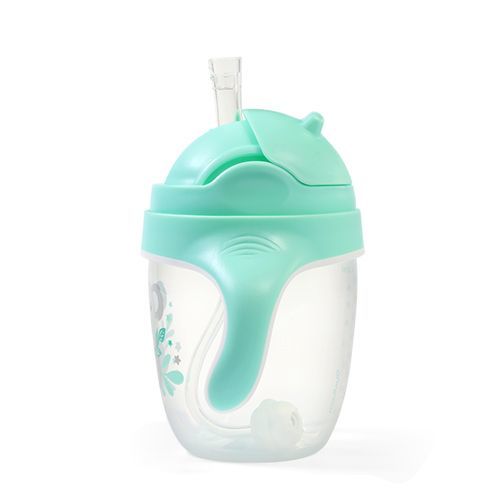 Поїльник-непроливайка BabyOno з обтяженою соломкою, 240 мл (1464/03) — 11370