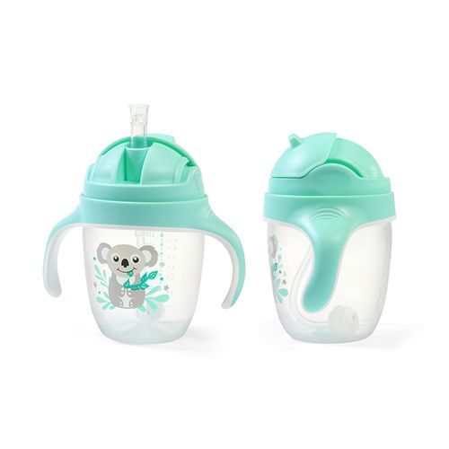 Поїльник-непроливайка BabyOno з обтяженою соломкою, 240 мл (1464/03) — 11370
