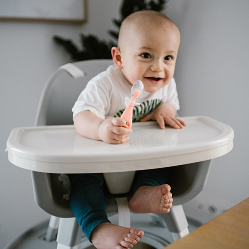 Ложечки силиконовые BabyOno Мятный/Серый (784/02) — 18520