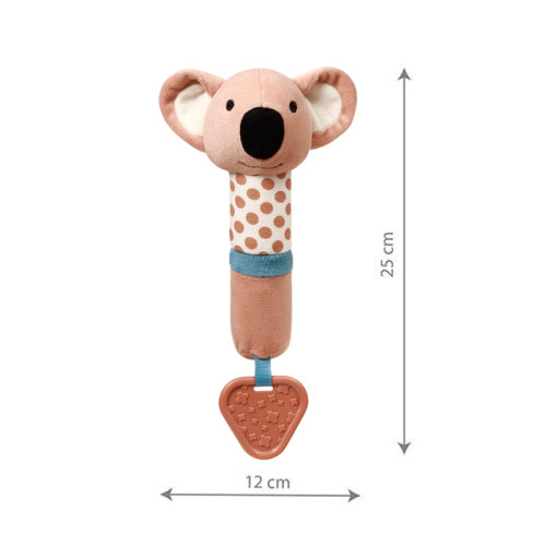 Іграшка з пищалкою та прорізувачем BabyOno Koala Charlie (1560) — 22472