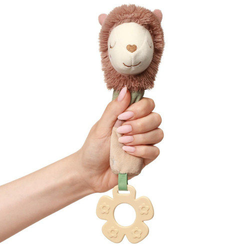 Іграшка з пищалкою та прорізувачем BabyOno Lama Luna (1562) — 22473