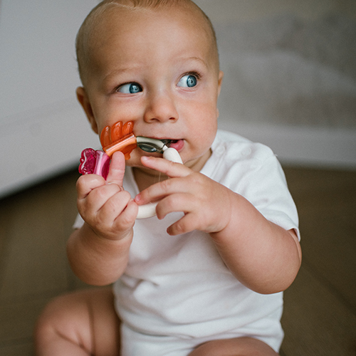Іграшка брязкальце з прорізувачем BabyOno (1594) — 18286