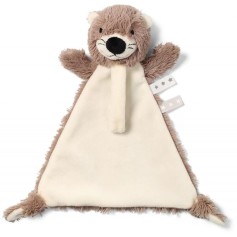 Мягкая игрушка с держателем для соски BabyOno Otter Maggie (739)
