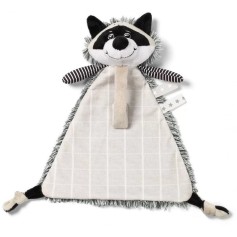 М'яка іграшка з тримачем для соски BabyOno Racoon Rocky (747)