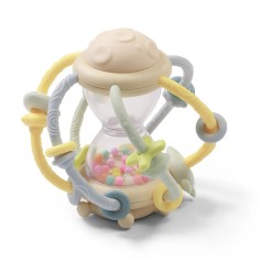 Сенсорна іграшка прорізувач-бряскальце BabyOno Klepsydra 0м+ (1660)