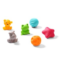 Мячи сенсорные развивающие BabyOno 6 шт. (1530)