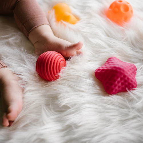 М'ячі сенсорні розвиваючі BabyOno 4 шт. (1529) — 18532
