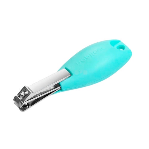 Детские косметические щипчики с эргономичной ручкой BabyOno Take Care, мятный (065/02)