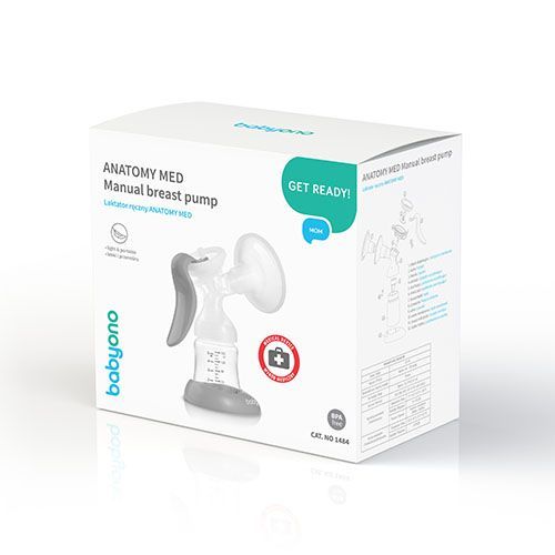 Молоковідсмоктувач ручний BabyOno Anatomy Med (1484) — 11460