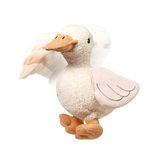 М'яка іграшка з брязкальцем BabyOno Goose Zoe (1554) — 22493