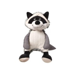 М'яка іграшка з брязкальцем BabyOno Racoon Rocky (745)