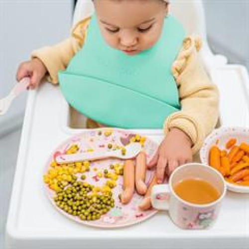 Нагрудник BabyOno с регулируемой застежкой зеленый (835/03) — 18530