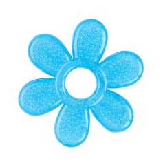 Прорізувач для зубів із гелем BabyOno Flower 3м+ (1060_blue)