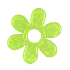 Прорізувач для зубів із гелем BabyOno Flower 3м+ (1060_green)