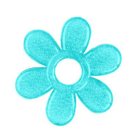 Прорезыватель для зубов с гелем BabyOno Flower 3м+ (1060_mint)