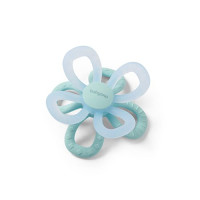 Прорезыватель для зубов силиконовый BabyOno Flower, голубой (1596/02)
