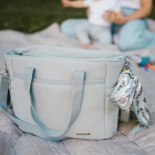 Сумка для коляски с ковриком для пеленания BabyOno Carmen Grey (1571/03) — 22495