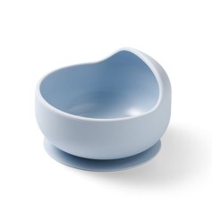 Детская миска с присоской силиконовая BabyOno, синий (1481/01)