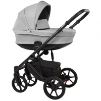 Детская универсальная коляска 2в1 Baby Merc Evolution серый (02B)