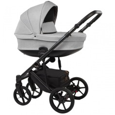 Дитяча універсальна коляска 2в1 Baby Merc Evolution сірий (02B)
