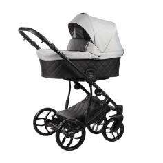 Дитяча універсальна коляска 2в1 Baby Merc Piuma сіра (03B)