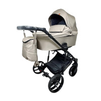 Детская универсальная коляска 2в1 Baby Merc Piuma бежевая (PN10B)