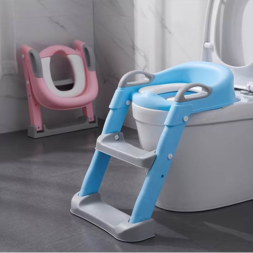 Дитяче сидіння на унітаз Babyhood зі сходами та ручками (BB071) — 23262 Дитяче сидіння на унітаз Babyhood зі сходами та ручками (BB071) — 23262