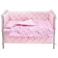 Дитяча постіль Babyroom Dream-05 "Зірочки" рожевий