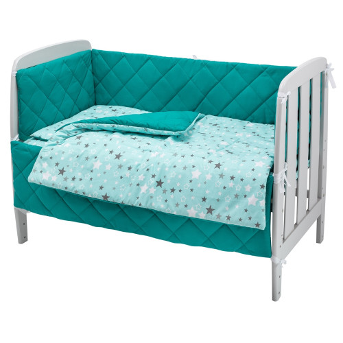Дитяча постіль Babyroom Dream-05 "Зірочки" зелений — 16626 Дитяча постіль Babyroom Dream-05 "Зірочки" зелений — 16626