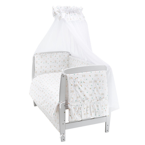 Детская постель Babyroom Gold RG-08 "Кролики с морковью" белый — 18570 Детская постель Babyroom Gold RG-08 "Кролики с морковью" белый — 18570
