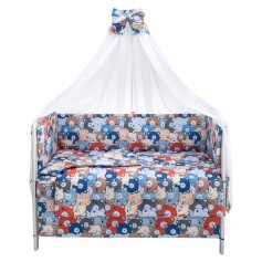 Дитяча постіль Babyroom Gold RG-08 "Різнокольорові ведмедики"