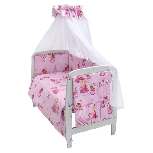 Детская постель Babyroom Gold RG-08 "Принцесса с собачкой" розовый — 18566 Детская постель Babyroom Gold RG-08 "Принцесса с собачкой" розовый — 18566