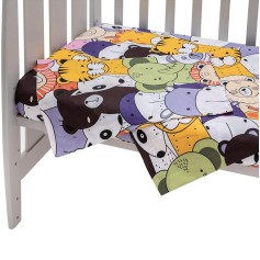 Змінний комплект постільної білизни Babyroom Gold RG-08 "Великі звірята"