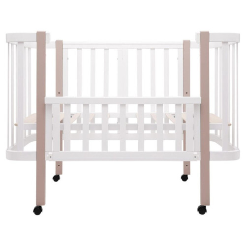 Детская кроватка Babyroom Луна LU-1Белый-Капучино — 17782