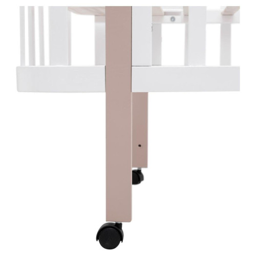 Детская кроватка Babyroom Луна LU-1Белый-Капучино — 17782