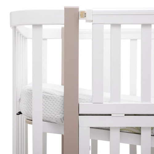 Детская кроватка Babyroom Луна LU-1Белый-Капучино — 17782