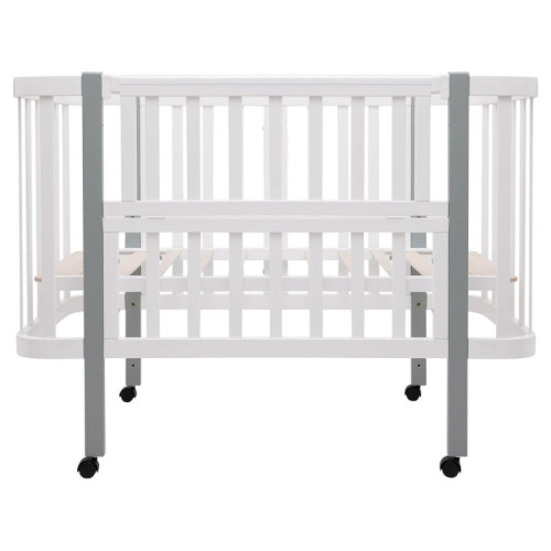 Дитяче ліжко Babyroom Місяць LU-1 Білий-Сірий — 17791 Дитяче ліжко Babyroom Місяць LU-1 Білий-Сірий — 17791