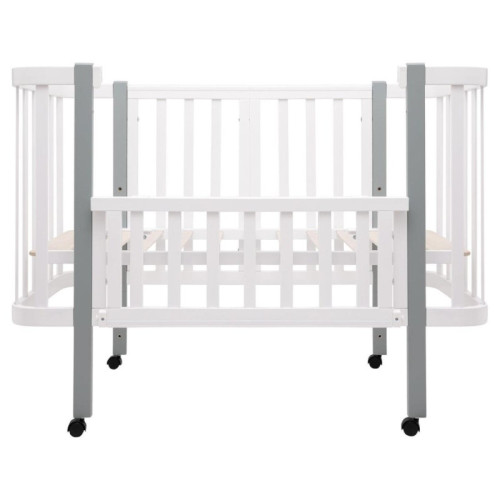 Дитяче ліжко Babyroom Місяць LU-1 Білий-Сірий — 17791 Дитяче ліжко Babyroom Місяць LU-1 Білий-Сірий — 17791