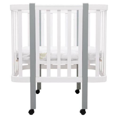 Дитяче ліжко Babyroom Місяць LU-1 Білий-Сірий — 17791 Дитяче ліжко Babyroom Місяць LU-1 Білий-Сірий — 17791