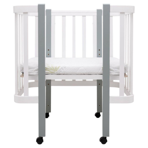 Дитяче ліжко Babyroom Місяць LU-1 Білий-Сірий — 17791 Дитяче ліжко Babyroom Місяць LU-1 Білий-Сірий — 17791