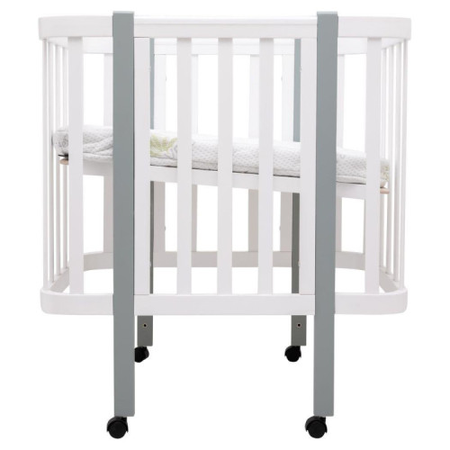 Дитяче ліжко Babyroom Місяць LU-1 Білий-Сірий — 17791 Дитяче ліжко Babyroom Місяць LU-1 Білий-Сірий — 17791