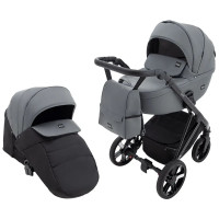Коляска 2в1 Bair Lion ECO LE-47 темно-серый