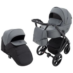 Коляска 2в1 Bair Lion ECO LE-47 темно-сірий
