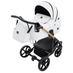 Коляска 2в1 Bair Onyx ECO OE-02 белый